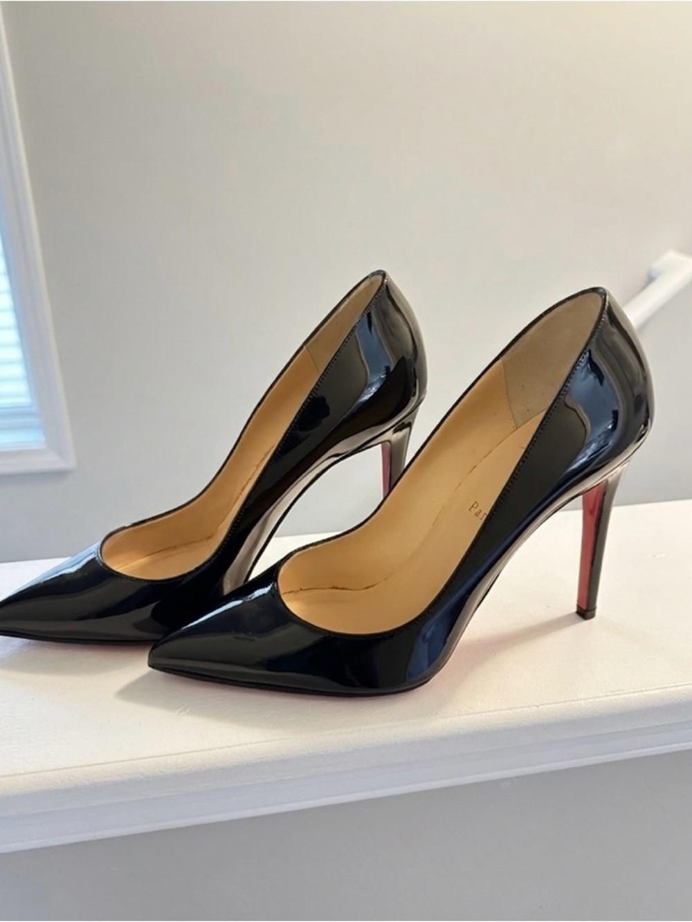 Authentic Christian Louboutin Black Heels